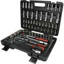 KS Tools CHROMEplus socket wrench set 1/4" + 1/2", 78-piece