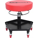 Mobile and height-adjustable stool