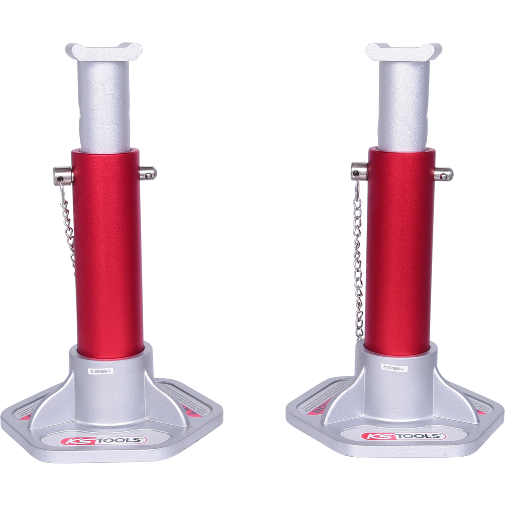 [160.0315] Aluminium Jack Stand Set, 2-piece