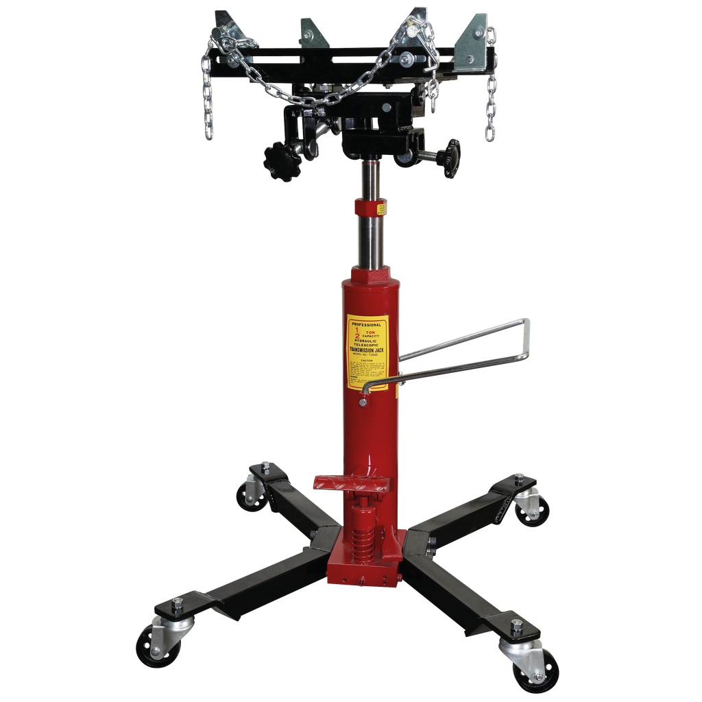 Hydraulic transmission jack with table, 500kg