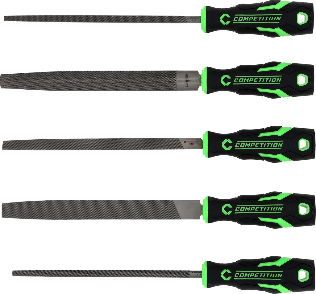 COMPETITION Feilen-Satz, 5-tlg