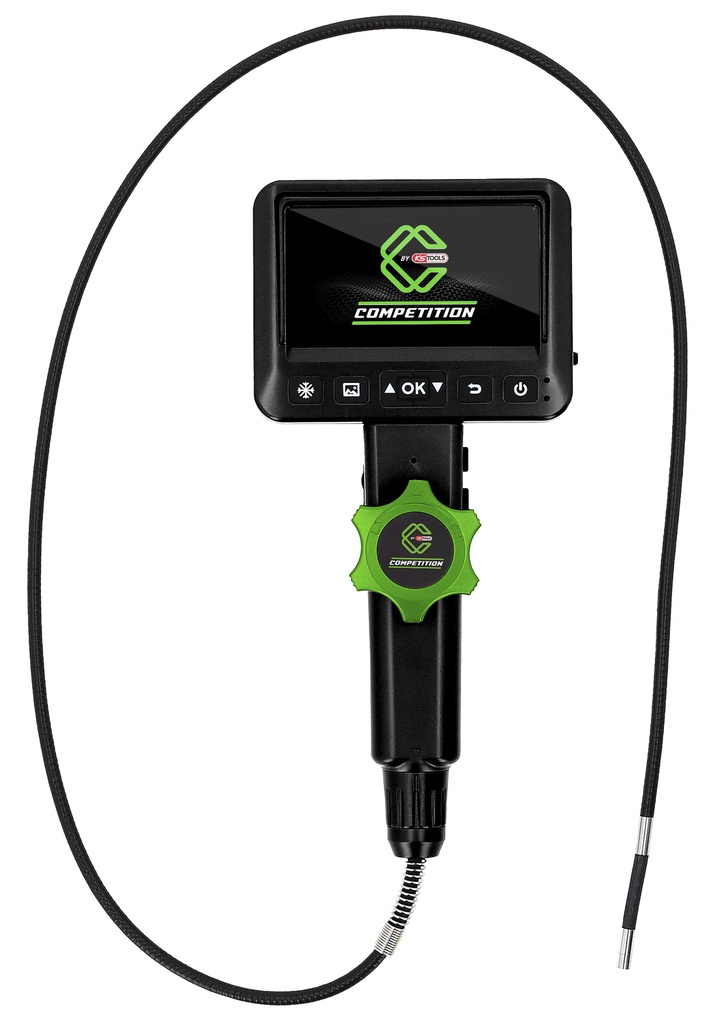 COMPETITION HD Video Inspection Set, Ø 6.0 mm, 180° and 0° HD Front Camera Probe