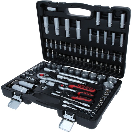 [911.0694] KS Tools socket wrench set 1/4" + 1/2", 94-piece