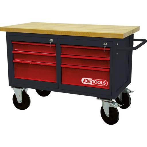 [865.0011] Mobile Workbench with 6 Drawers 865.0011
