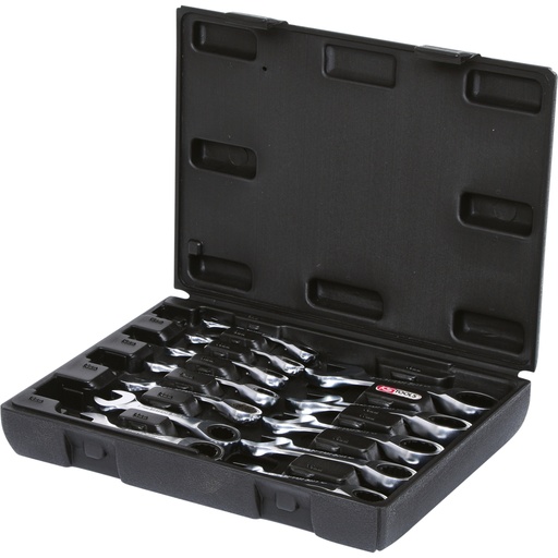 [503.4652] KS Tools GEARplus ratchet combination wrench set, short, 12 pcs